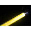 ADJ Hydro Beam X1, 100 Watt Osram Sirius HRI, 6000 Hour, Discharge Lamp. Razor Sharp 3 Degree Beam, IP65 Outdoor Rating, 16 Facet Circular Prism, Frost Filter, 5 Pin DMX IP65