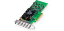 Blackmagic DeckLink 8K Pro G2, Professional 8K PCIe capture and playback card designed for feature film production, includes quad link 12G-SDI and HDMI 2.1 connections to support all SD, HD, Ultra HD, 4K and 8K standards