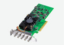 Blackmagic DeckLink 8K Pro Mini, Low profile PCIe 8K capture and playback card for designed for high end feature film production, includes quad link 12G-SDI connections with support for all SD, HD, Ultra HD, 4K and 8K standards