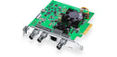 Blackmagic DeckLink IP HD Optical, DeckLink IP features 2 channels of capture and playback to 2110 IP broadcast systems via an SFP based optical fiber Ethernet connection