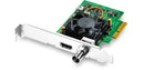 Blackmagic DeckLink Duo 2 Mini, Low profile PCIe capture and playback card with 4 independent channels for SD and HD up to 1080p60