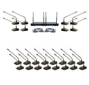 VocoPro Digital-Conference-24-Extend - Expandable plug-and-play wireless/wired conference system with 24 microphones