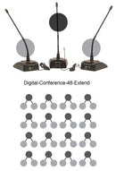 VocoPro Digital-Conference-48-Extend - Expandable plug-and-play wireless/wired conference system with 48 microphones - View 2