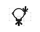 Global Truss MINI 360, Mini 360 Wrap-Around Clamp for 2 in Tube, 220 lb Capacity