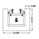 Global Truss DT-GP34-Shelf, Truss Shelf for DT-GP, F34 and F33 Truss, 40 lb Capacity
