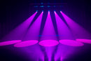 ADJ Focus Spot 5Z, 200 Watt LED Engine, Moving Head. Motorized Focus, Motorized Zoom 11-22 Degrees, 2 x Prism, 5 Facet Linear, 6 Facet Circular, Gobo Wheel, 2 x Color Wheel, CTO, CTB, UV Filter, Heavy and Light Frost Filter, DMX Power in and Out
