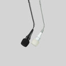 Shure CVO-B/C, Installed Sound Overhead Microphone, Cardioid, Low Profile Overhead Condenser Microphone, Attached 25' Cable, Inline Preamplifier, Black