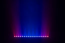 Eliminator Lighting Mega Color Q18, 1-Meter Linear LED Wash Bar with 18 x 4W RGBA 4-in-1 LEDs, 25 Degree Beam Angle, Full Pixel Control, 5 DMX Channel Modes
