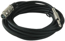 Accu-Cable XL4-12, 1/4" TRS to XLR 12 ft