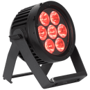Elation SIX+ PAR S, 7x20W RGBMA+UV IP65 LED Par, 3,570 Lumens
