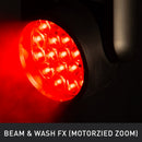 ADJ Vizi Pix Z19, Moving Head Wash Fixture, 19 x 30 Watt Rgbl Full Pixel Control, RGB Background with Full Pixel Control, RGB Outter Ring, Aria X2
