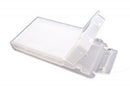 E-Films EF-1103 Expresscard Case, White Protective Storage Case for MxR Expresscard Adapters, Holds Two SDHC Cards, Hinged Lid with Card Size Insert