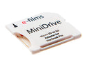 E-Films EF-1901 MiniDrive MicroSD to SD Adapter, Half Size Expandable Storage for MacBook Pro SD Slot, Time Machine Compatible, Supports MicroSD Cards up to 128GB