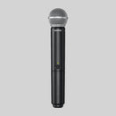 Shure BLX24R/SM58-H9, Wireless Rack-mount Vocal System with SM58, Vocal System with (1) BLX4R Rack Mount Wireless Receiver and (1) BLX2 Handheld Transmitter with SM58 Microphone