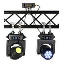 ADJ Power Bone T1T1, Distribution Box for Seetronic IP65 Locking Power Input and Thru Connections with 4 x Seetronic IP65 Locking Power Output Connections