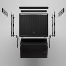 RCF FLB60742, Set of 2 Brackets for Hanging a COMPACT C32 Under an S19 or S19-WP
