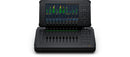 Blackmagic Fairlight Live Audio Panel 20, Desktop panel with 20 motorized faders, two large touchscreen displays, controls for layers, bus, matrix, aux, VCA, sub-masters, talkback and more