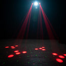 Eliminator Furious Five RG, 5 FX in One Lighting Effect, Moonflower, Strobe, Derby, Wash, and Laser Combo