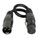 Accu-Cable AC3PM5PFM, 3-Pin Male XLR to 5-Pin Female XLR Turnaround