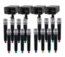 VocoPro FIELD-QUAD-FILM-16H - Portable Sixteen Handheld Field/Camera-Mountable Wireless Microphone System.