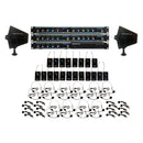 VocoPro Fin-Play-20 - 20-User Long Range Digital Wireless Microphone Package with Bodypack Transmitters and Active Antenna Distribution System