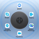 EMEET OfficeCore M1A, Zoom Certified USB Speakerphone with 2 AI Omni-Directional Mics, 360 Degree Voice Pickup, Noise Reduction and Echo Cancellation, 3W Speaker and Full Duplex for 5 to 8 People