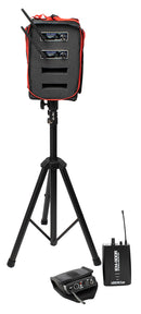 VocoPro IEM-900-BAND-2 - Long Range Pro Stereo Wireless In-Ear Monitor Package with Two Transmitters and Two Receivers