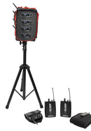 VocoPro IEM-900-BAND-4 - Long Range Pro Stereo Wireless In-Ear Monitor Package with Four Transmitters and Four Receivers