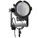 AAdynTech Cinema Jab Daylight, Light Output - 1,509 Footcandles at 10 feet, 1.77 Amp Power Draw, Built-in UIM Controller with Effects and DMX Assignment, DMX In and Out, Optional Tethered UIM Remote Controller, 100-277 VAC 50/60 Hz, 48VDC Battery Power