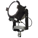 AAdynTech Jab Hurricane, Weatherproof IP65 Rated, Light Output - 3,520 Footcandles at 10 feet, 1.77 Amp Power Draw, DMX In and Out, Onboard Manual Control, Optional UIM Digital Control with Effects and DMX Assignment, 100-277 VAC 50/60 Hz