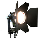AAdynTech Cinema Jab Variable, Light Output - 1,414 Footcandles at 10 feet, 1.77 Amp Power Draw, Built-in UIM Controller with Effects and DMX Assignment, DMX In and Out, Optional Tethered UIM Remote Controller, Color Temperature Readout in Kelvin Degrees