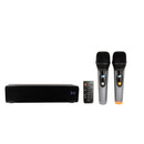 VocoPro KaraokePal - 50W All-in-One Bluetooth Karaoke Package with Two Wireless Microphones