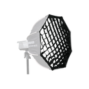 amaran Light Dome Mini SE Light Control Grid, Black fabric 45° light control grid designed for the amaran Light Dome Mini SE softbox