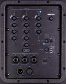 EXM Pofessional Battery-Powered PA Speaker with 12" Neo woofer, 6.5"/1" HF coaxial driver, onboard 3 channel mixer, Bluetooth, 1600w(peak)