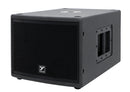 Excursion MobileSub: a compact and lightweight portable bass-reflex battery-powered subwoofer. Equipped with two 8-inch woofers, includes level controls, battery life indicator and Bluetooth streaming.