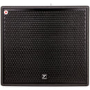 YORKVILLE - Paraline 15” Premium Powered Subwoofer, with integrated power amplifiers  3000W Peak (1500W Program). Features a 15" Neodymium Driver with 4" Voicecoil. 135 dB Peak (129 dB Continuous.) XLR in and out, Locking PowerCON® connectors. Ground s...