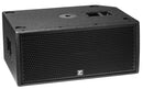 Paraline 2x 12” Powered Subwoofer 2800 watts peak – powered – compact stackable active subwoofer -- 2 x 12” front loaded woofers, with casters.