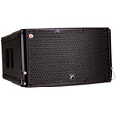 Paraline Compact Line Array Powered top box, with 2 x 8” neodymium LF Drivers, 2x1" Exit Neodymium HF Driver, with Tom Danley's patented Paraline lens and Synergy Horn Technologies. 1400 W Peak (1200 W Program) with DSP, Array Hardware, XLR in and out, Locking powerCON® connectors, IP54 Rated for outdoor use. Max SPL 140 dB, Polypropylene enclosure.