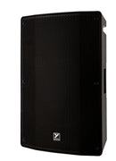 YXL 15” Powered Loudspeaker 1000 Watts peak (500 Watts program) 15” Woofer & 1” HF driver on 90°x60° horn – FOH/Monitor combo Polypropylene cabinet, Integrated 3 channel mixer with 1/4", XLR and 1/8" inputs, Bluetooth