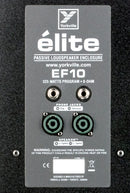 Elite 10” Unpowered Loudspeaker 600 watts peak (325 watts program) 10" Woofer with 2" Voice Coil & 1” driver on 60°x40° horn – Dedicated FOH Cabinet w/flying Hardware, built in mixer, and iOS and Android APP for remote control of DSP settings.
