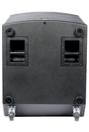 Elite 21” Powered Subwoofer 3600 Watts peak (2400 watts program) 21” Cast Fram Woofer with 6" Voice Coil. Next generation horn loaded subwoofer – DSP limiters, and 3 performance presets.