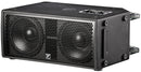 Paraline 2x 12” Powered Subwoofer 2800 watts peak – powered – compact stackable active subwoofer -- 2 x 12” front loaded woofers, with casters.