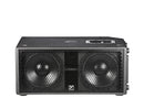 YORKVILLE - Paraline 2x 12” Powered Subwoofer 2800 watts peak – powered – compact stackable active subwoofer -- 2 x 12” front loaded woofers, with casters.