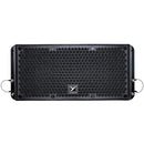 YORKVILLE - Paraline Compact Line Array Powered top box, with 2 x 6” neodymium LF Drivers, 1x1" Exit Neodymium HF Driver, with Tom Danley's patented Paraline lens and Synergy Horn Technologies. 850W Peak (600 W Program) with DSP, Array Hardware, XLR in...