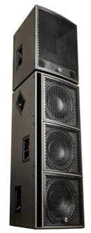 Synergy 3x 15” Powered Subwoofer 13,000 watts peak (6500 watts program) 3 x 15" LF Woofers with 3-inch Voice Coils. Bass reflex design.