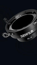 DZOFILM Octopus Adapter for PL lens to L mount camera (Black), Lens Mount Adapter, Precision Cine Build