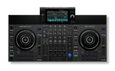 Denon DJ SC LIVE 4, 4-Deck Standalone DJ System with 7-Inch Touchscreen and Built-In Speakers, White