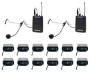 VocoPro SilentPA-IFB-12 - One way communication system for TV and film production