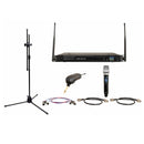 VocoPro SingerSongwriter-Handheld - Digital UHF PLL Wireless System with Guitar Transmitter and Handheld Vocal Microphone