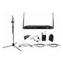 VocoPro SingerSongwriter-Headset - Digital UHF PLL Wireless System with Guitar Transmitter and Headset Microphone with Wireless Bodypack